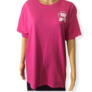 Hanes USC pink tee